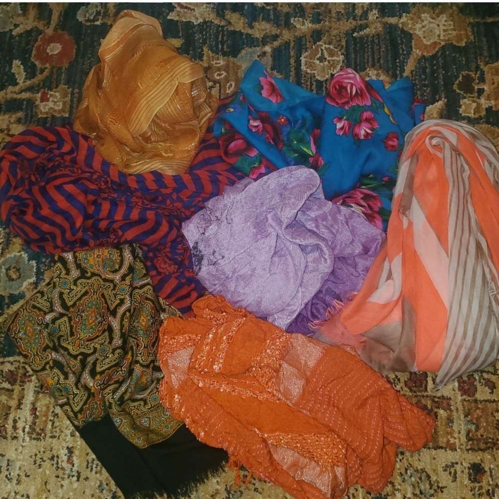 PIER 1 Colorful Scarf Bundle Collection